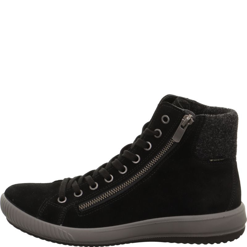 legero TANARO 5.0 Damen Sneaker high - Material: Leder in Schwarz