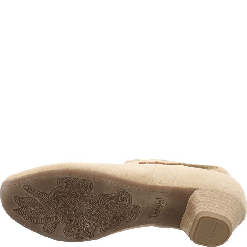 Think AIDA DAMEN Woman  - Material: Leather in Beige