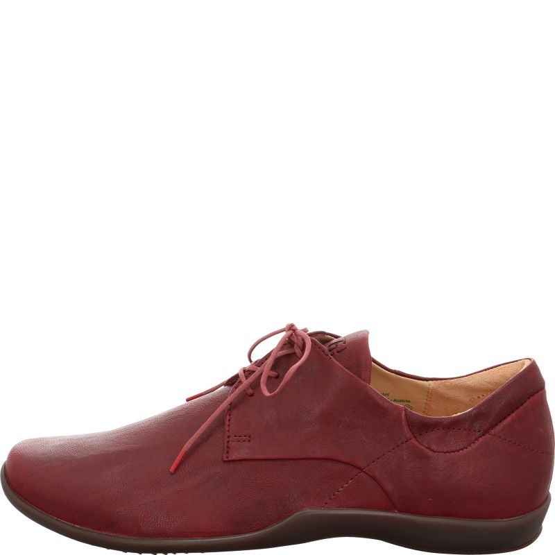 Think STONE HERREN Men Lace up shoe - Material: Leather in Red