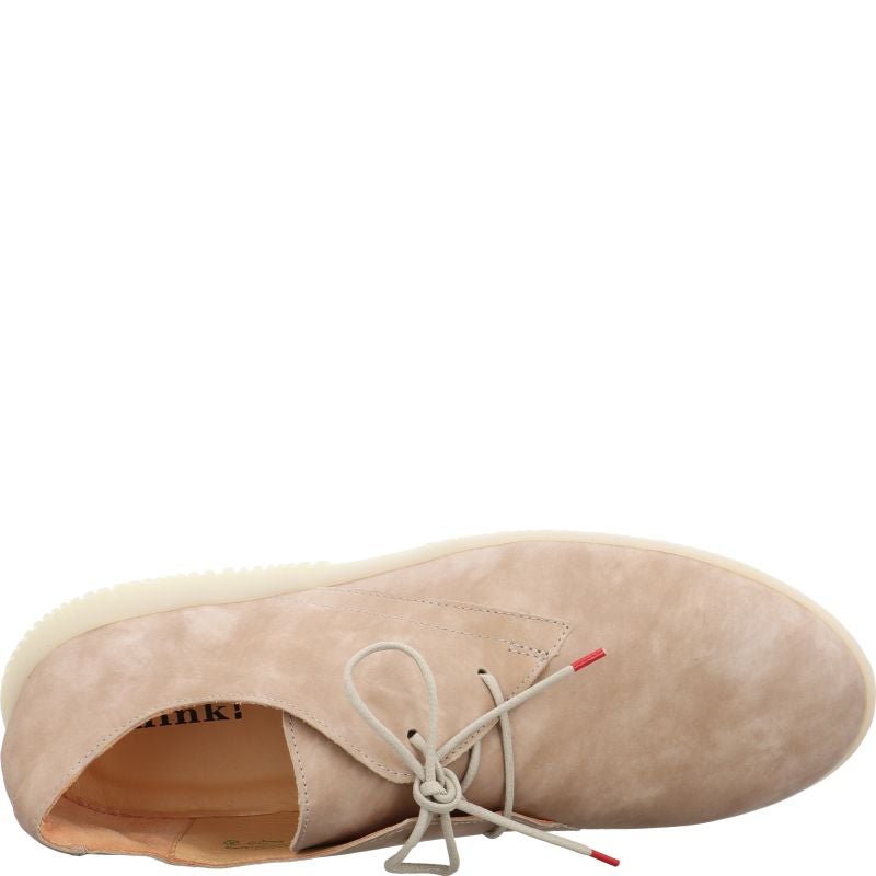 Think HAUKI HERREN Men Sneakers low - Material: Leather in Beige