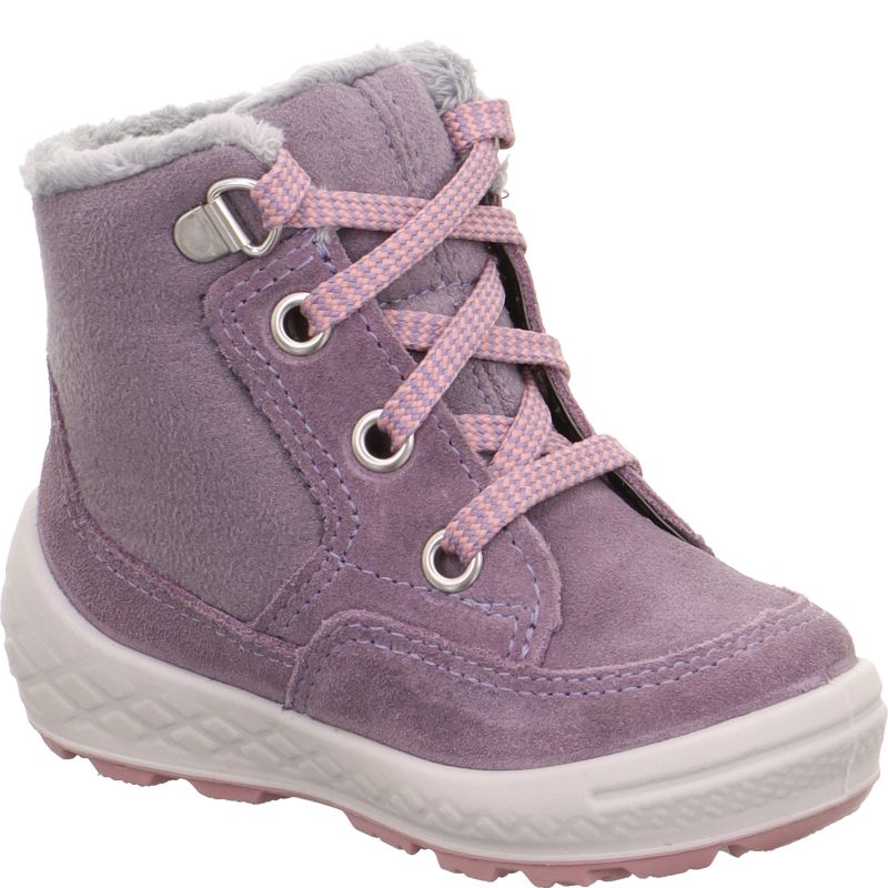 Superfit GROOVY 2.0 Girls Boot - Material: Leather/Textil in Purple