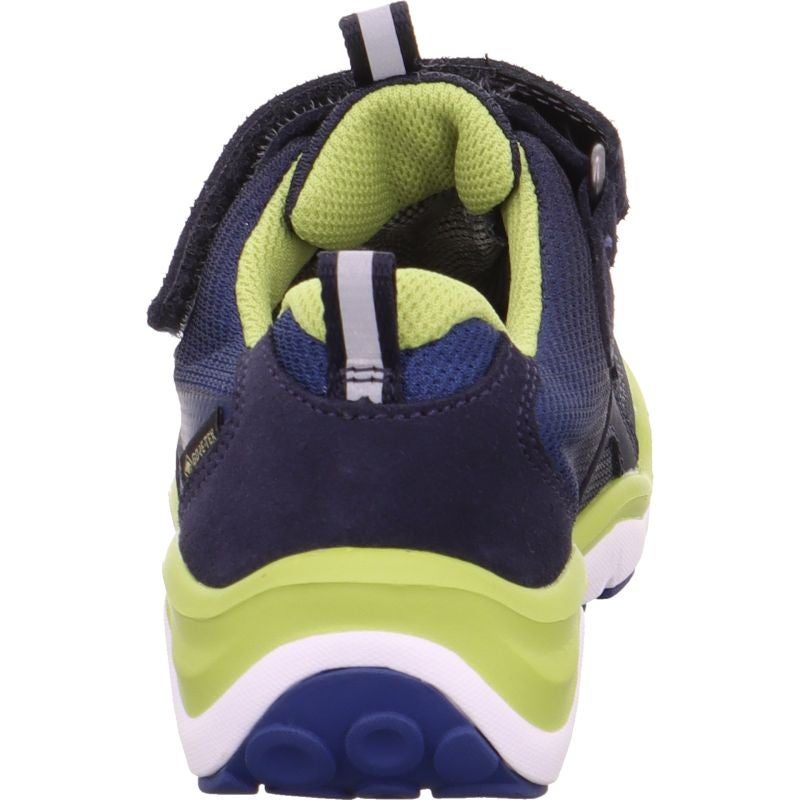 Superfit SPORT5 Unisex, Boys Sneakers low - Material: Leder/Sonstiges Material/Texti in Blue