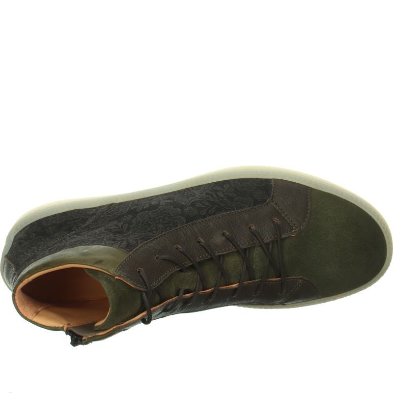 Think TURNA WOMEN Sneakers high - Material: Leather in Grey
