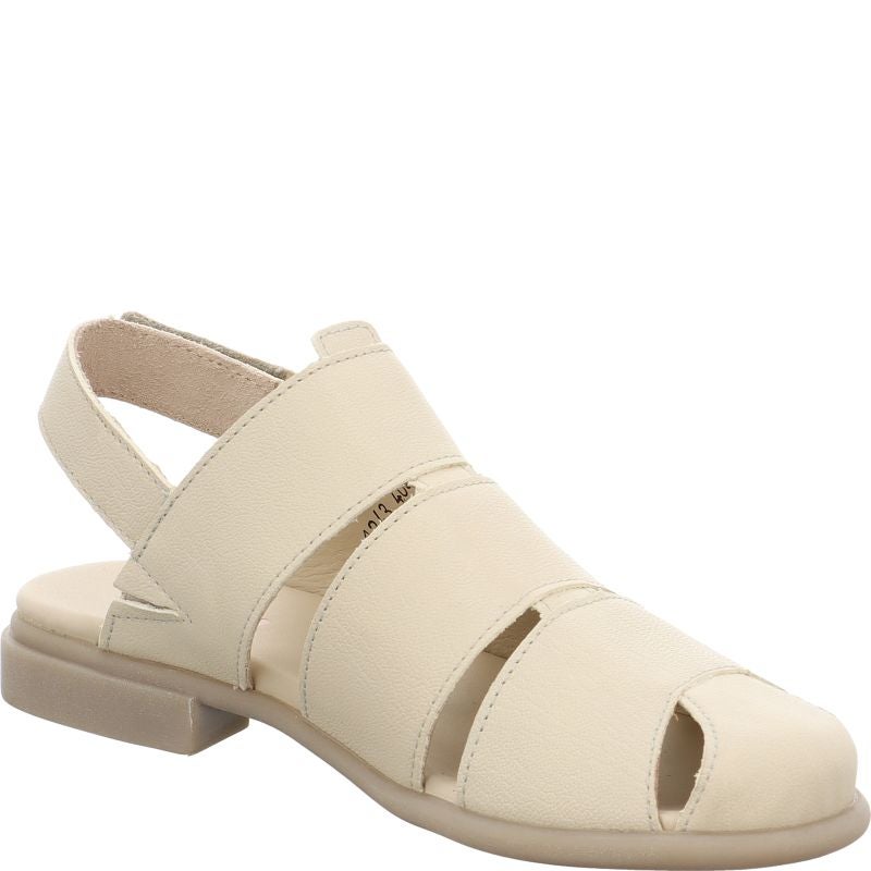 Think! KAMAA Damen Sandale - Material: Leder in Beige