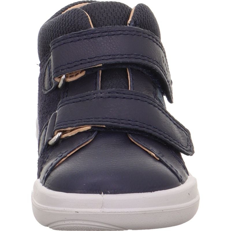 Superfit SUPERFREE Unisex, Boys Sneakers high - Material: Leather/Textil in Blue