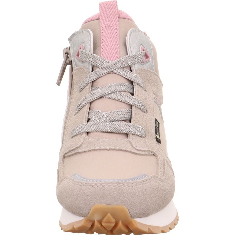 Superfit DASH Mädchen Sneaker high - Material: Leder/Sonstiges Material/Textil in Beige