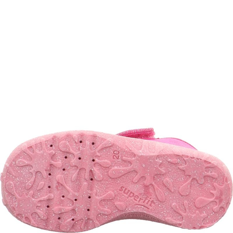 Superfit SPOTTY Girls Slipper - Material: Textile in Rose