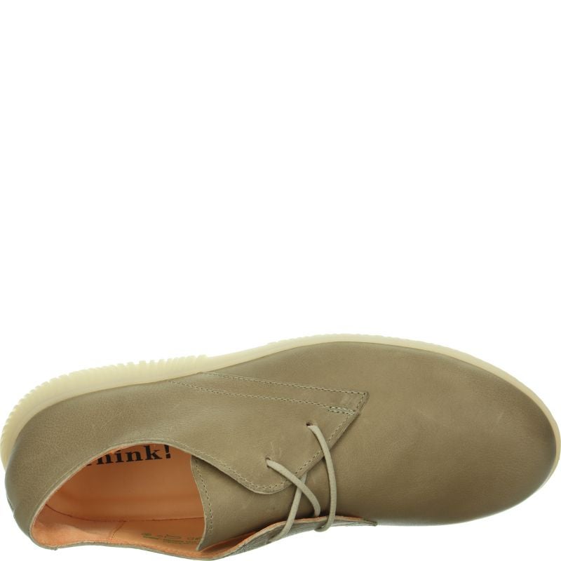 Think HAUKI HERREN Men Sneakers low - Material: Leather in olive