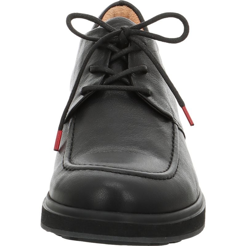 Think! COGITA Damen Schnürschuh - Material: Leder in Schwarz