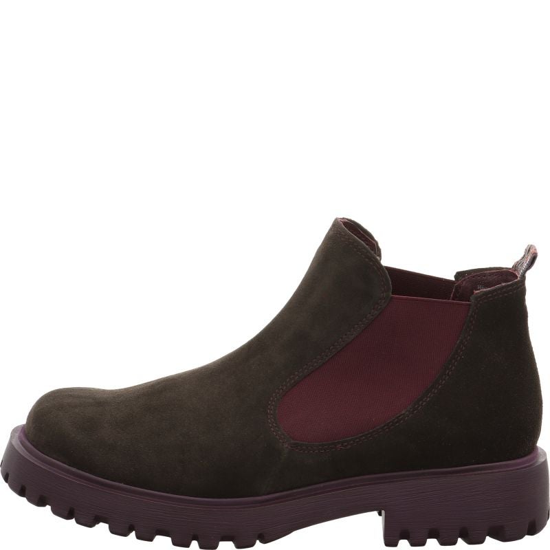 Think TRENTO Woman Chelsea boot - Material: Leather in Brown