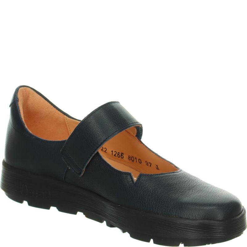 Think COMODA Ballerina - Material: Leather in Blue