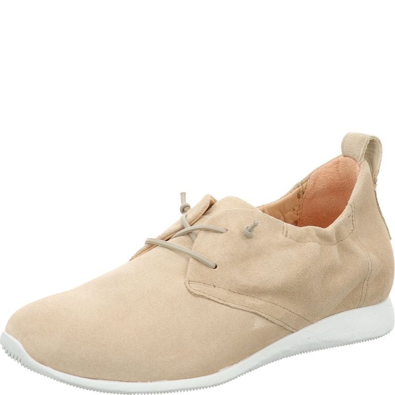 Think! ALOA Damen Sneaker low - Material: Leder in Beige