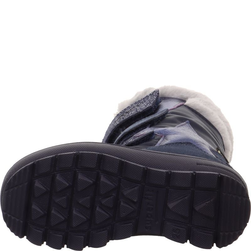 Superfit FLAVIA Boot - Material: Leather/Textil in Blue