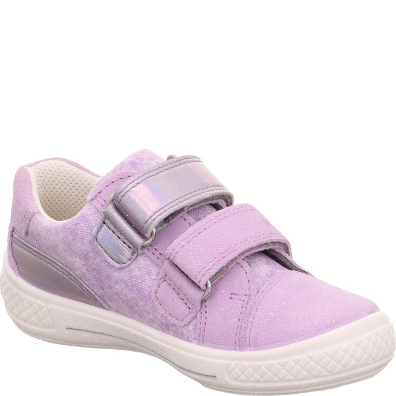 Superfit TENSY Sneaker low - Material: Leder/Textil in Lila