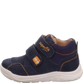 Superfit WHALEY Sneakers high - Material: Leather/Textil in Blue