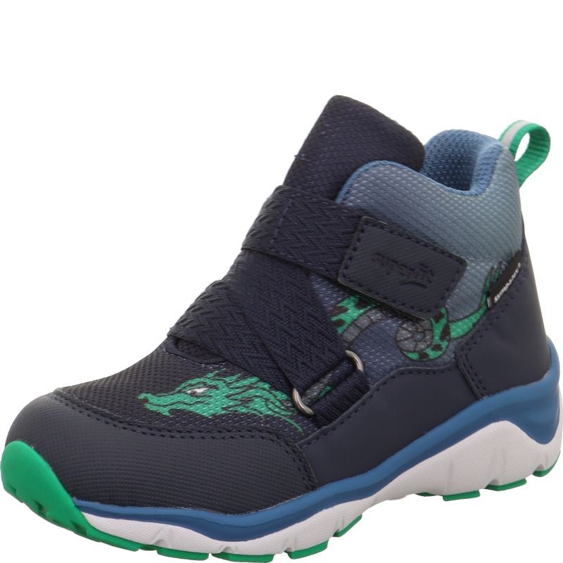 Superfit SPORT5 Boys Sneakers high - Material: Textil/Sonstiges Material in Blue