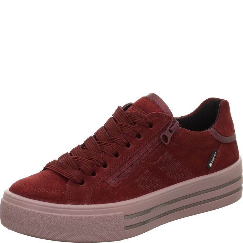 legero LIMA 2.0 Damen Sneaker low - Material: Leder in Rot