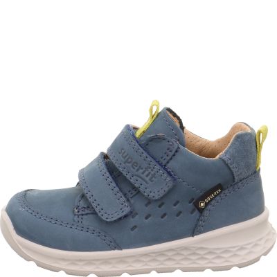 Superfit BREEZE Jungen Sneaker high - Material: Leder in Blau