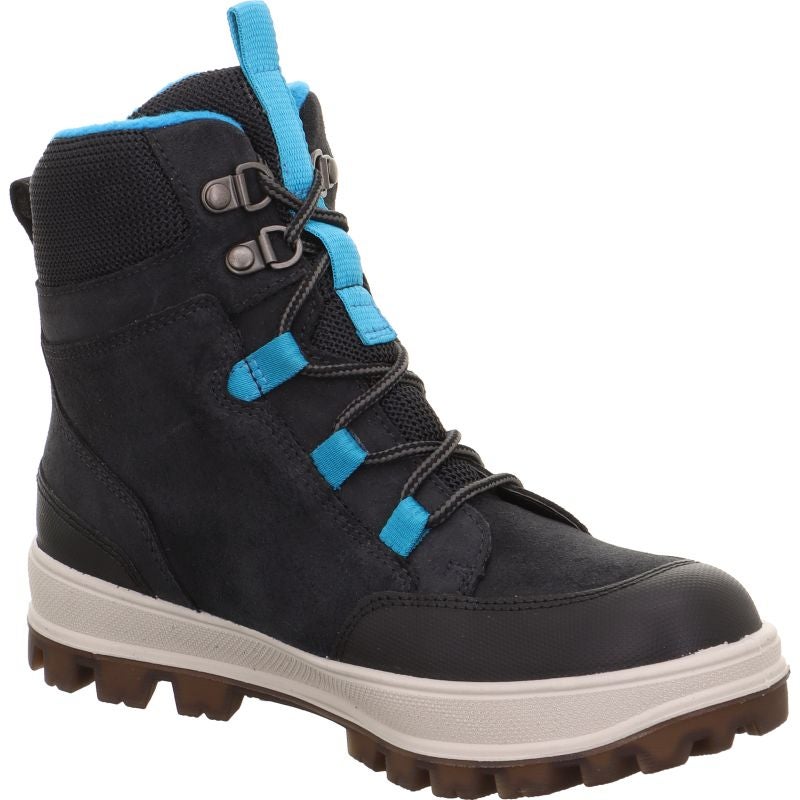 Superfit TEDD Jungen Boots - Material: Leder/Sonstiges Material/Textil in Grau