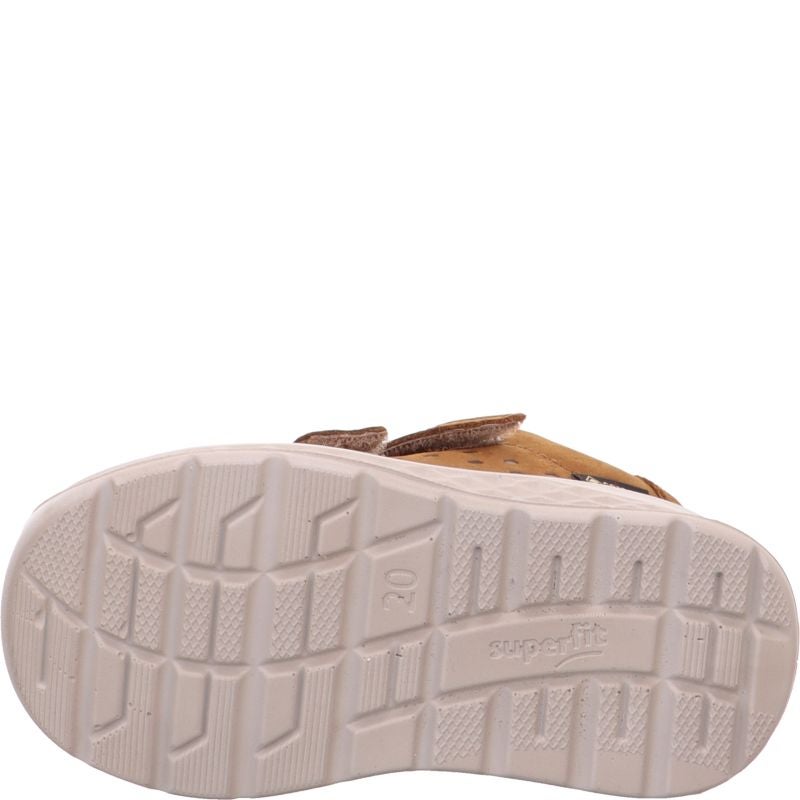 Superfit BREEZE Unisex, Boys Sneakers high - Material: Leather in Brown