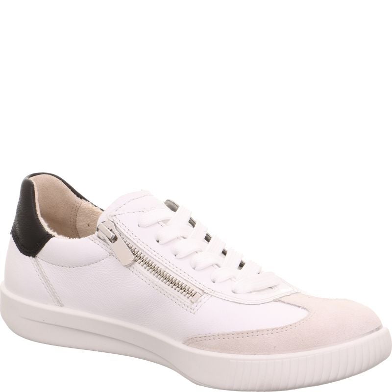 legero SILENCE Damen Sneaker low - Material: Leder in Weiß