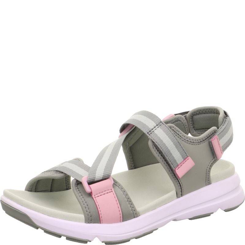Legero LIBERTY Damen Sandale - Material: Textil/Sonstiges Material in Oliv