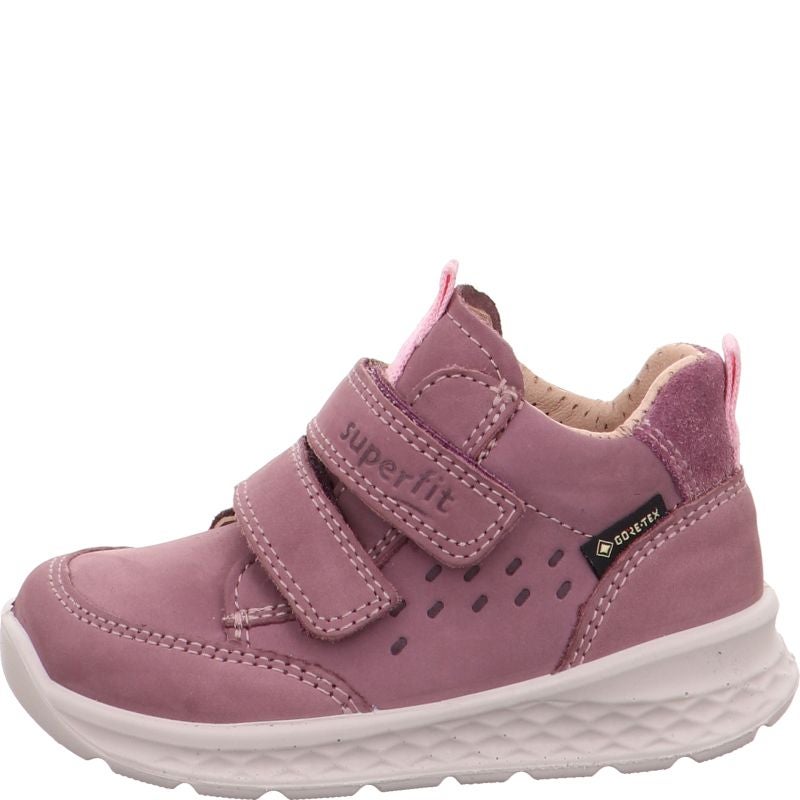 Superfit BREEZE Girls Sneakers high - Material: Leather in Purple
