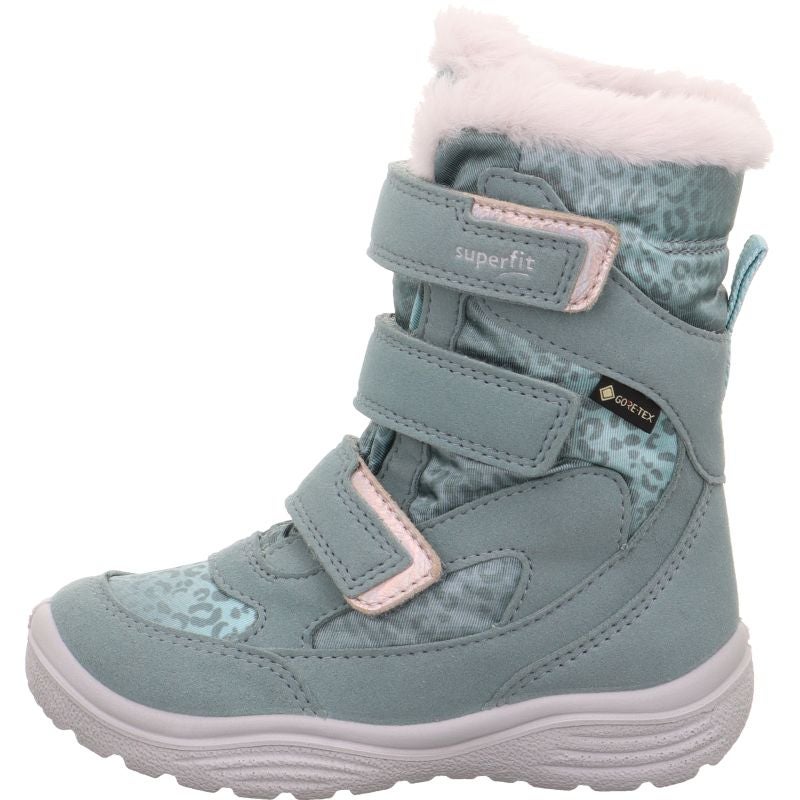 Superfit CRYSTAL Stiefel - Material: Leder/Sonstiges Material/Textil in Grün