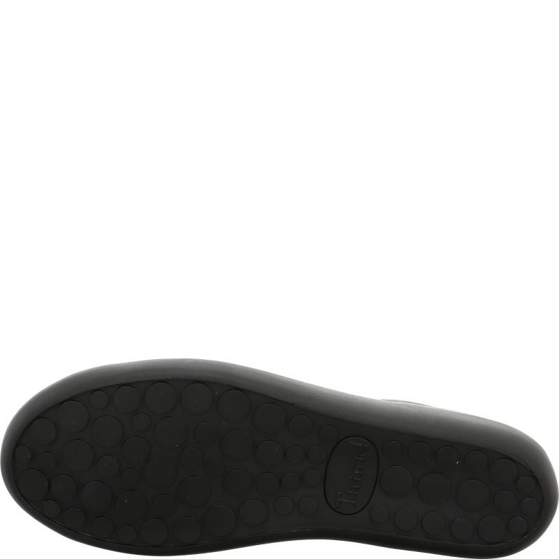Think NATURE Woman Ballerina - Material: Leather in Black