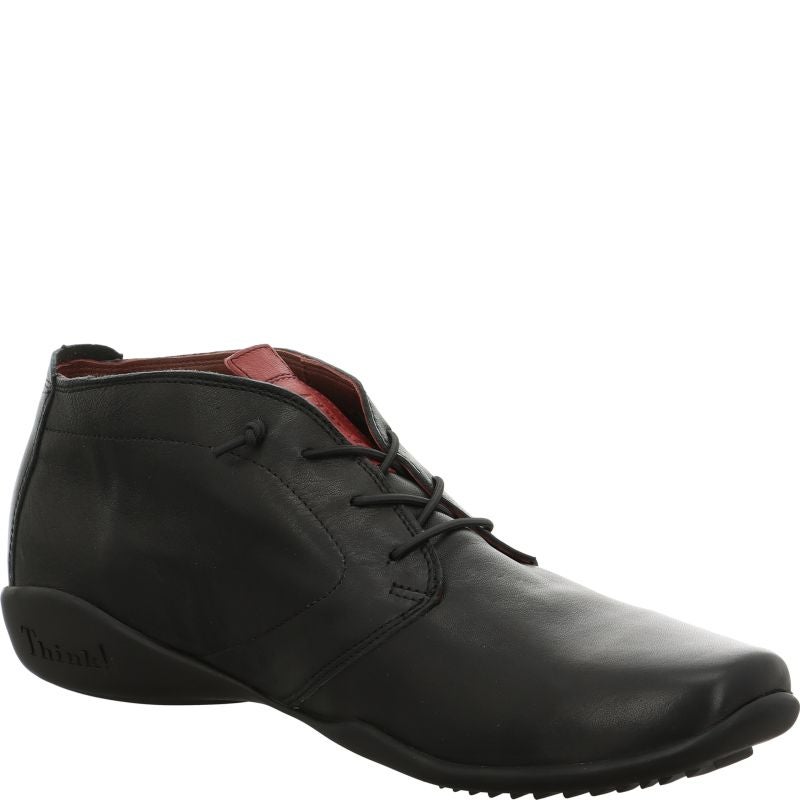 Think STONE HERREN Men Ankle boot - Material: Leather in Black