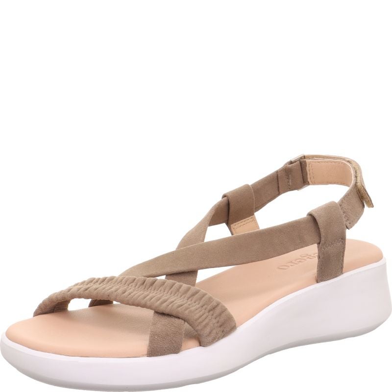 Legero EASY Damen Sandale - Material: Leder in Beige