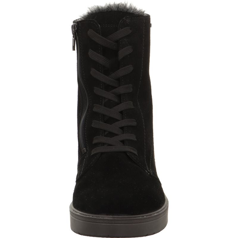 legero MYSTIC Damen Schnürboots - Material: Leder in Schwarz
