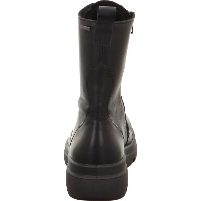 Legero ANGELINA Damen Schnürboots - Material: Leder in Schwarz