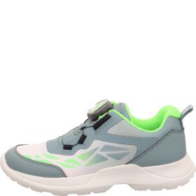 Superfit RUSH Sneaker low - Material: Textil/Sonstiges Material in Grün