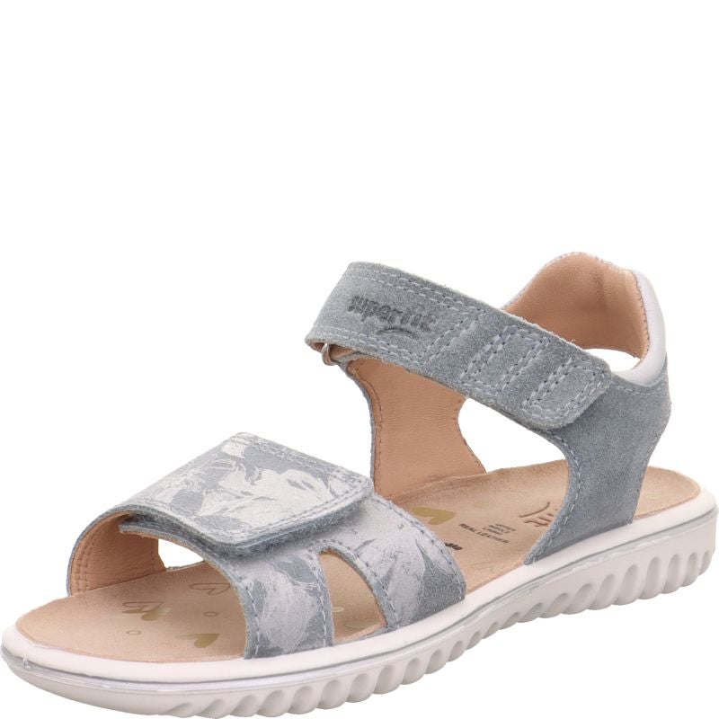 Superfit SPARKLE Sandal - Material: Leather in Blue