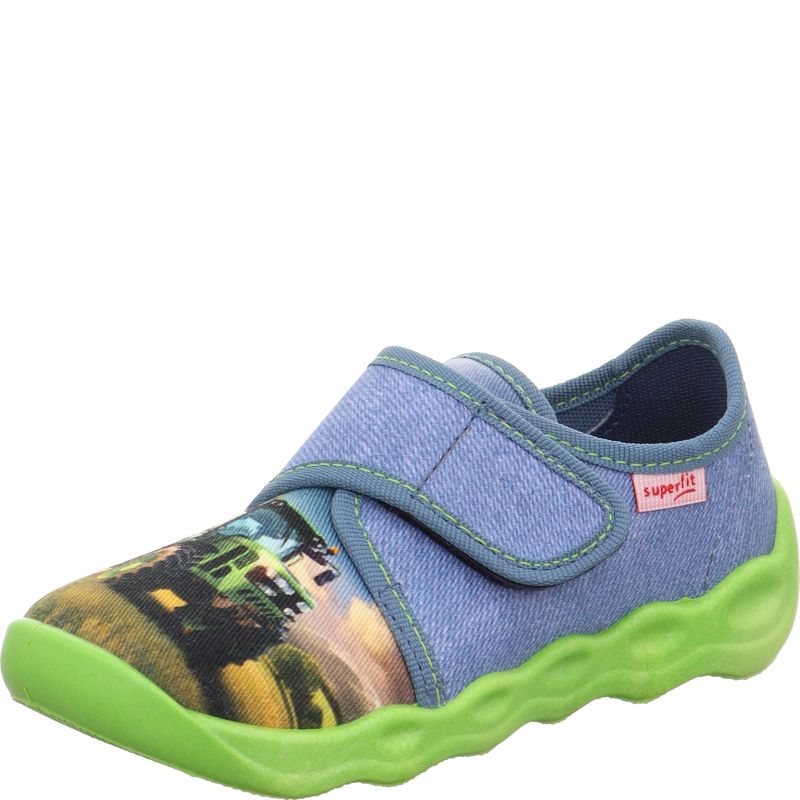 Superfit BUBBLE Boys Slipper - Material: Textile in Blue