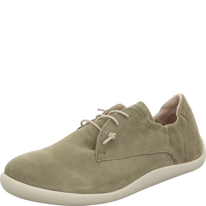 Think HAPPAT Sneakers low - Material: Leather in Olive