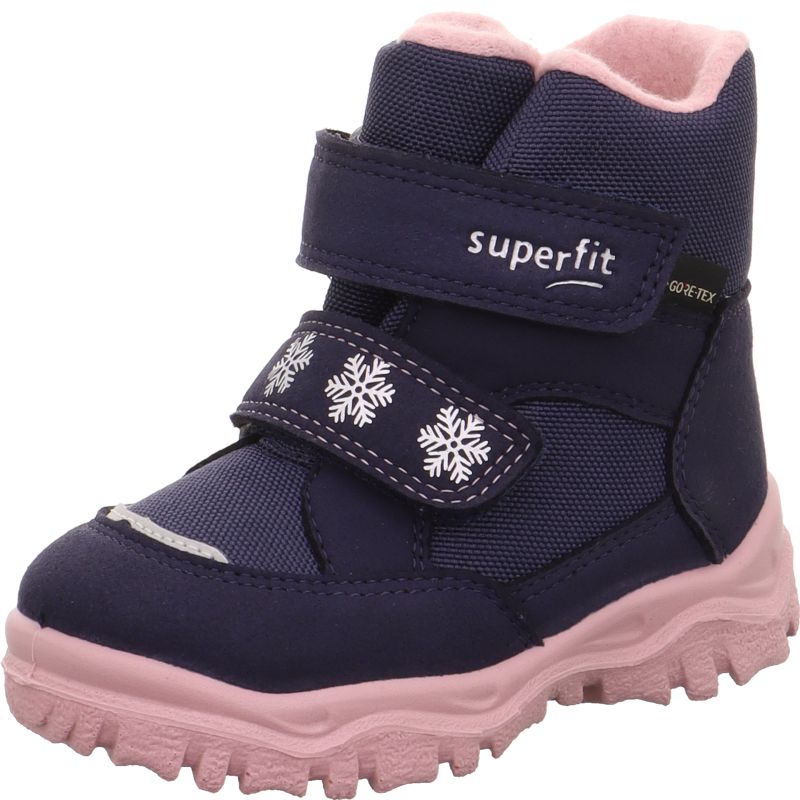 Superfit HUSKY1 Girls Boot - Material: Textile in Blue
