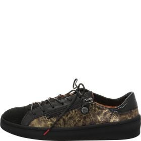 Think! KUMI Damen Sneaker low - Material: Leder in Schwarz