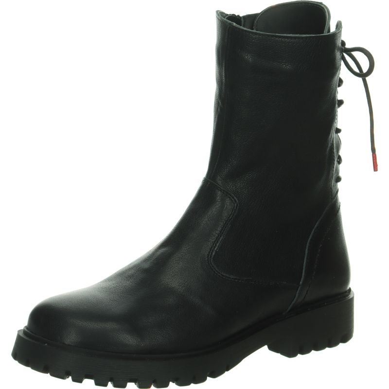 Think TRENTO Woman Ankle boot - Material: Leather in Black