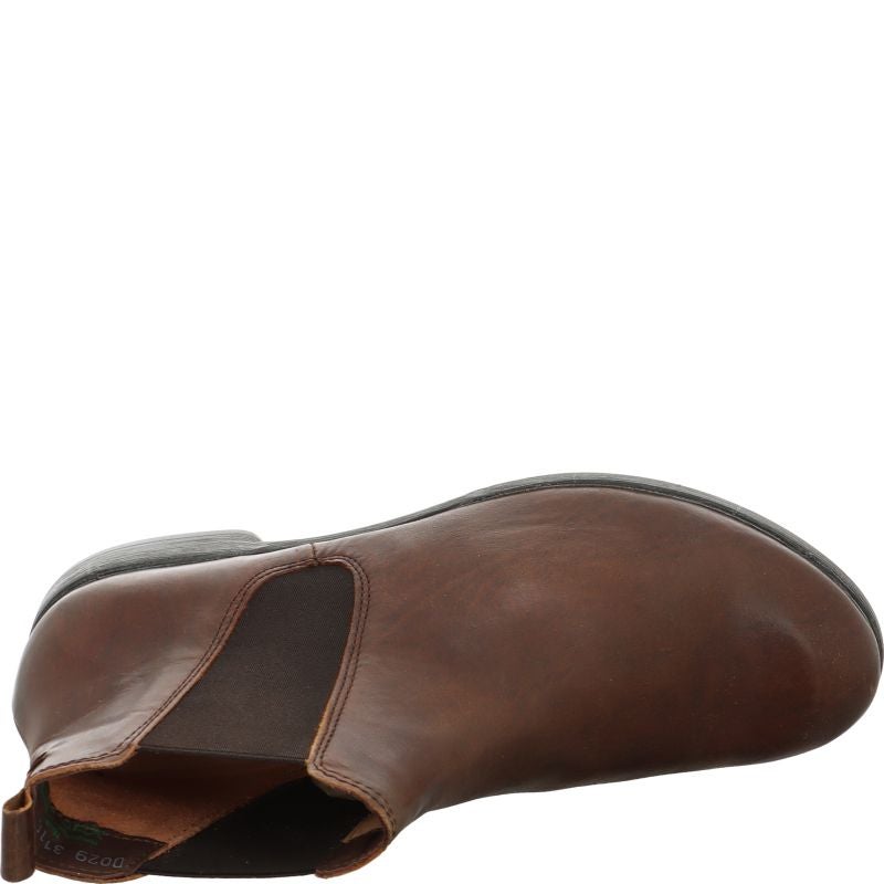 Think! AGRAT Damen Chelsea Boots - Material: Leder in Braun