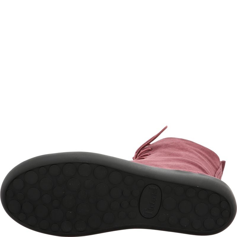 Think! NATURE Stiefelette - Material: Leder in Rot