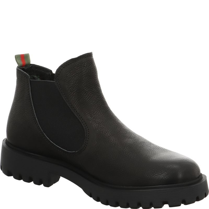 Think! TRENTO Damen Chelsea Boots - Material: Leder in Schwarz