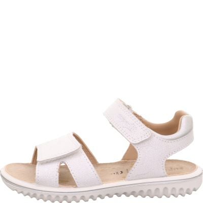 Superfit SPARKLE Mädchen Sandale - Material: Leder in Weiß