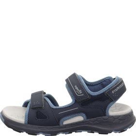 Superfit CRISS CROSS Unisex, Boys Sandal - Material: Textil/Sonstiges Material in Blue