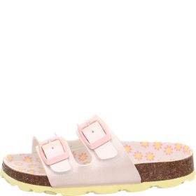 Superfit FUSSBETTPANTOFFEL Girls Slipper - Material: Sonstiges Material in Yellow