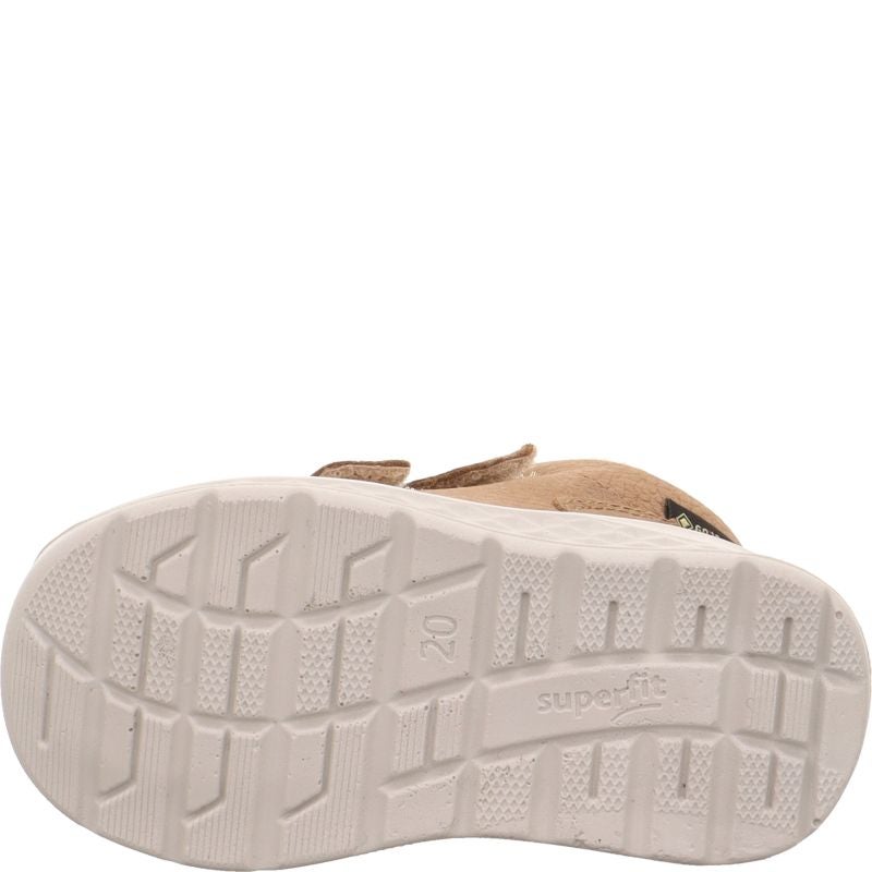 Superfit BREEZE Unisex, Boys Sneakers high - Material: Leather in Brown