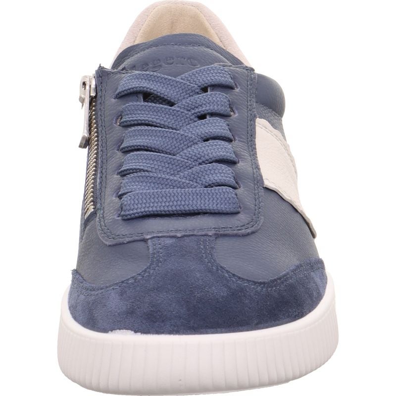 Legero SILENCE Sneakers low - Material: Leather in Blue