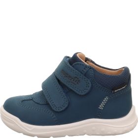 Superfit WHALEY Jungen Sneaker high - Material: Leder/Textil in Blau