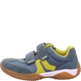 Superfit STORM Sneaker low - Material: Leder/Textil in Blau